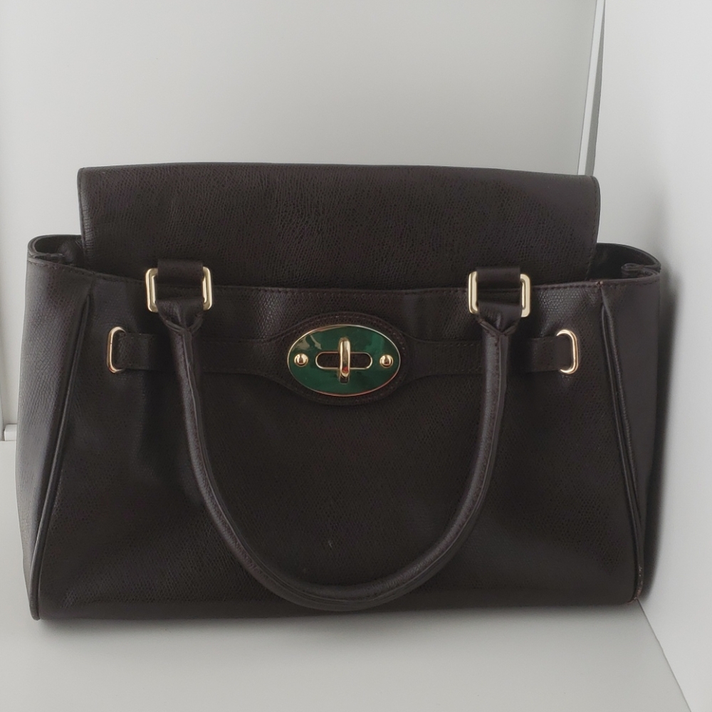 NWOT Talbot Brown Leather Shoulder Bag